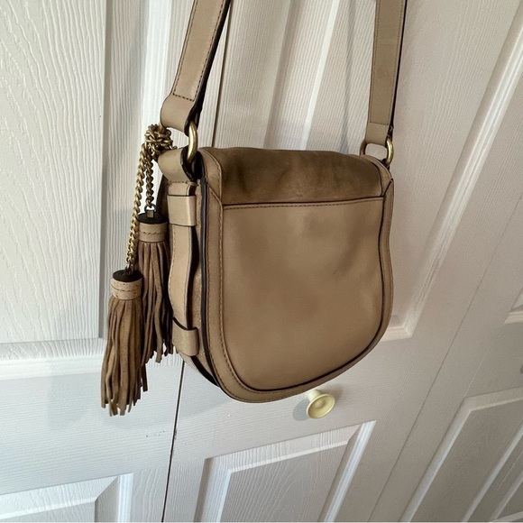 Tan Leather Crossbody Micheal Kors  Bag - Picture 7 of 12